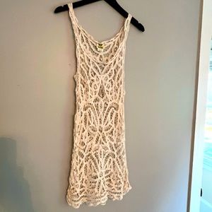 Lace Free People midi dress